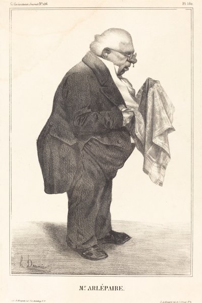 Harget far av Honoré Daumier