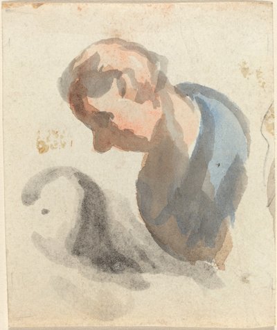 Leder av en mann av Honoré Daumier