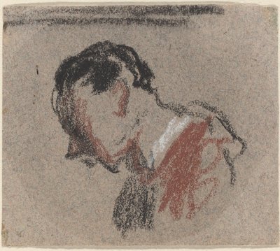 Leder av en mann av Honoré Daumier