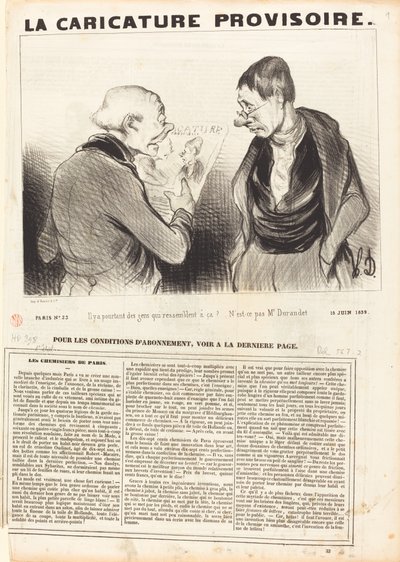 Men det er folk som ser sånn ut! av Honoré Daumier