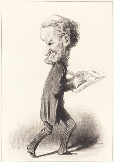 J. Antoine Taschereau av Honoré Daumier