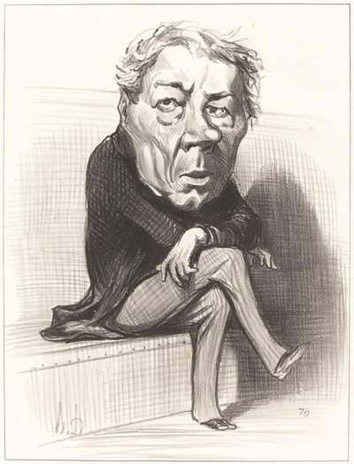 J. Marie Joseph Deville av Honoré Daumier