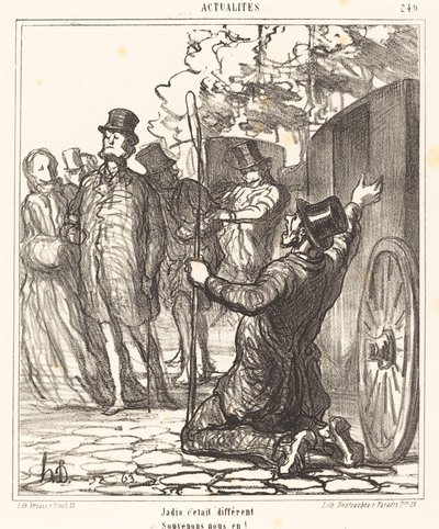 Det pleide å være annerledes av Honoré Daumier