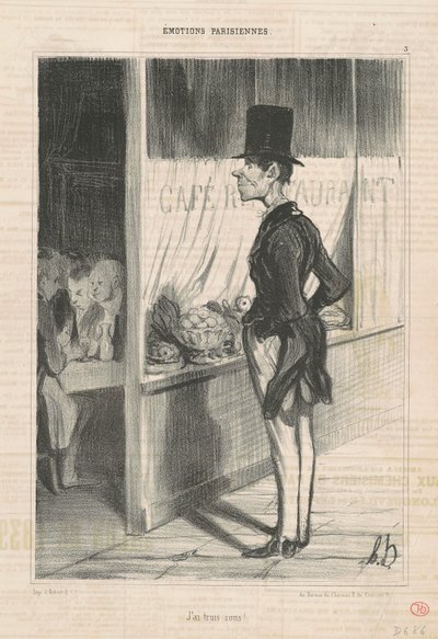 Jeg har tre øre av Honoré Daumier