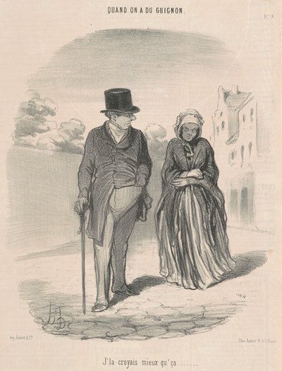 Jeg trodde det var bedre enn det... av Honoré Daumier