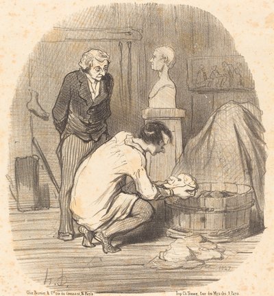 Kunstneren - det er det!... av Honoré Daumier