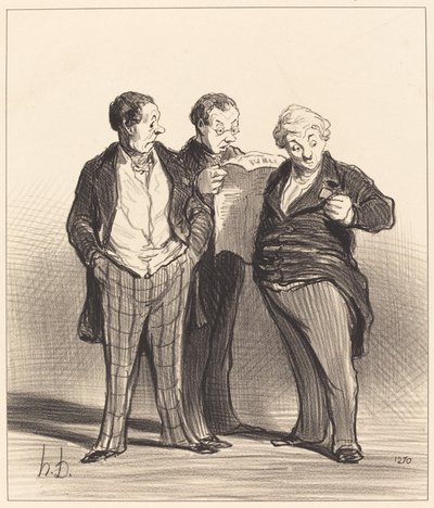 Forbudet mot bruk av dekorasjoner av Honoré Daumier