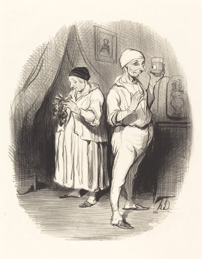 Mesterens øye av Honoré Daumier