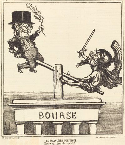 Den politiske svingen... av Honoré Daumier
