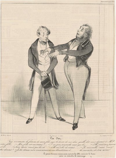 The Dot...du vet formuen... av Honoré Daumier
