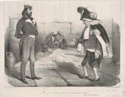 Retten yter tjenester og ikke dommer! av Honoré Daumier