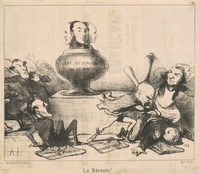 Den ruten! av Honoré Daumier
