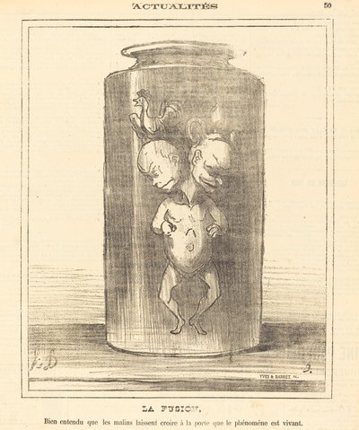 Fusjon av Honoré Daumier