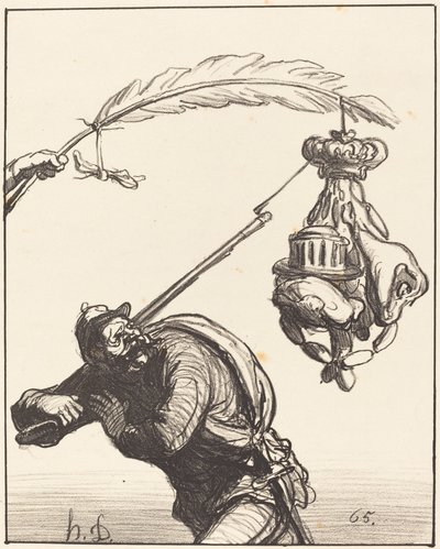 fred for enhver pris av Honoré Daumier