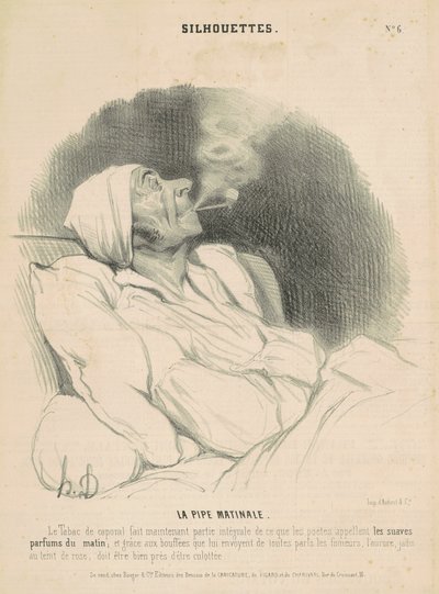Morgensugingen av Honoré Daumier
