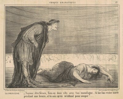 Prinsesse av Honoré Daumier