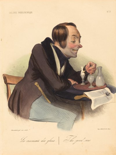 Iskremens berømmelse av Honoré Daumier
