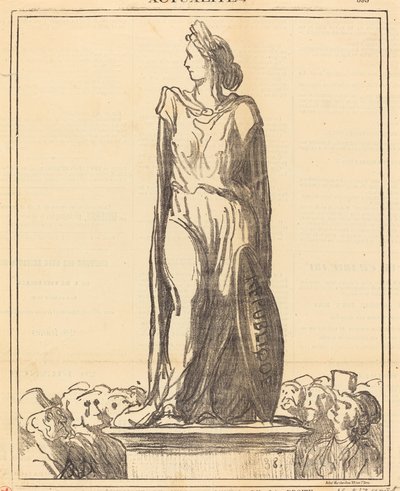 Republica Milo...Norvegiană av Honoré Daumier