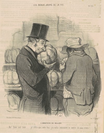 Melonelskeren av Honoré Daumier