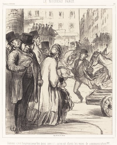 Det nye Paris av Honoré Daumier