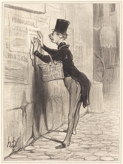 Plasseren av Honoré Daumier