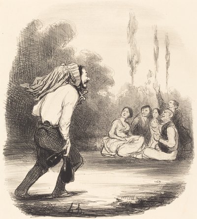 Samfunnets mest joker av Honoré Daumier