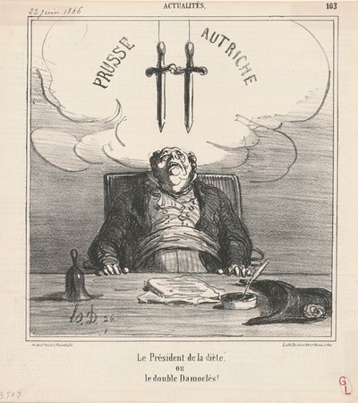 Diettens formann av Honoré Daumier