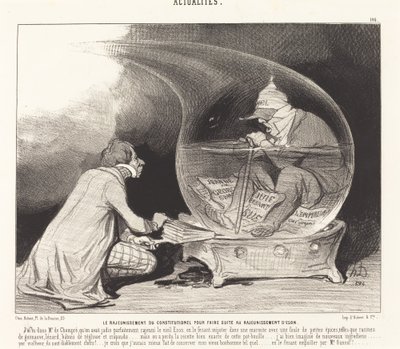 Foryngelsen av det konstitusjonelle av Honoré Daumier