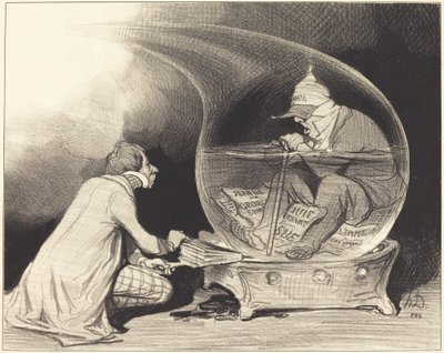 Foryngelsen av det konstitusjonelle av Honoré Daumier