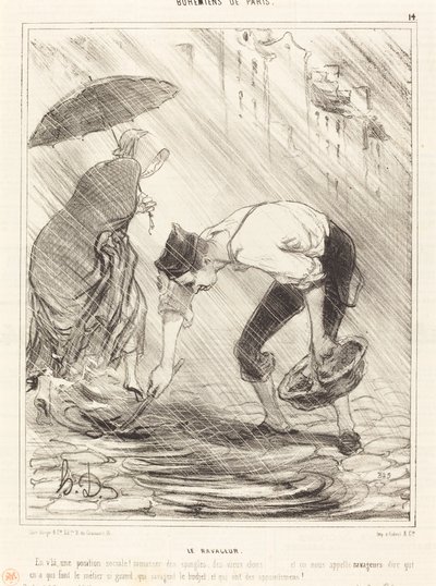 The Ravager av Honoré Daumier