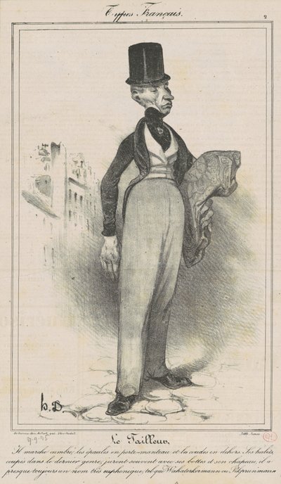 Skredderen av Honoré Daumier