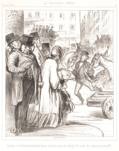 Det nye Paris av Honoré Daumier