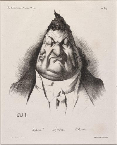 Fortiden - nåtiden - fremtiden av Honoré Daumier