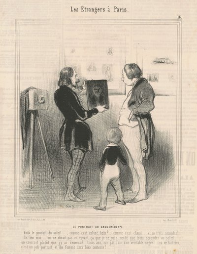 Daguerotypi-portrettet av Honoré Daumier
