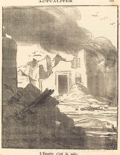 Imperiet er fred av Honoré Daumier