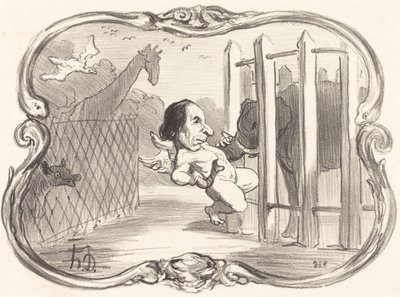 Ulykkene til kjemikeren Dumas av Honoré Daumier