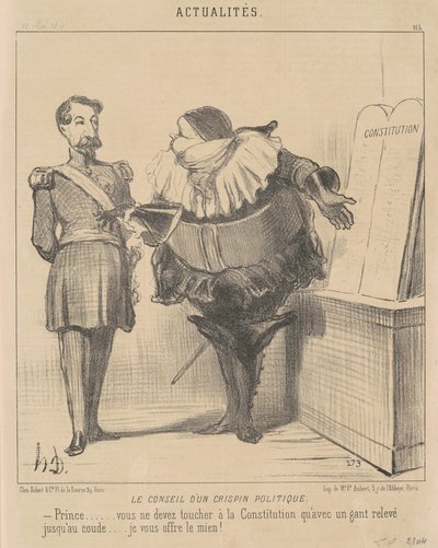 De politiske ryktene av Honoré Daumier