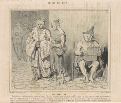 mendianerne av Honoré Daumier