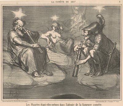 Planetene som er seg selv i... av Honoré Daumier