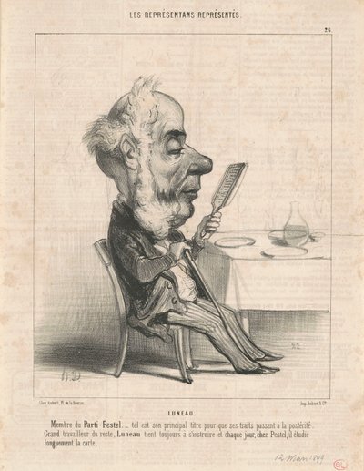Luneau av Honoré Daumier