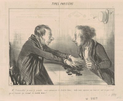 Mr. Frémouillot, jeg tar deg med dit, vet du... av Honoré Daumier