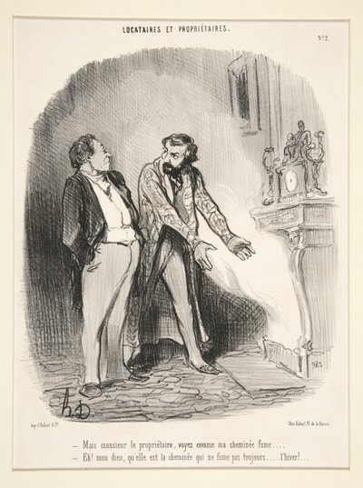 Men herr eier av Honoré Daumier