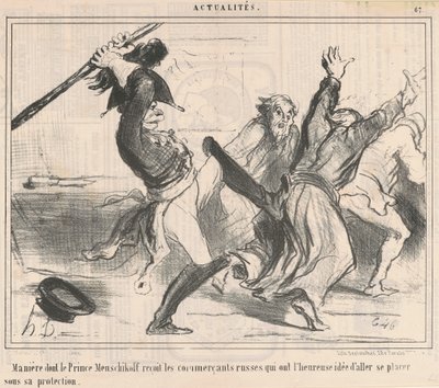 Måten som... av Honoré Daumier