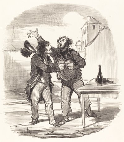 Medlem... av 10. desember som tar... av Honoré Daumier