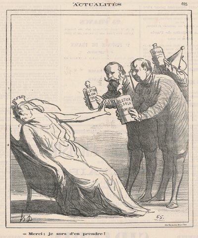 Takk, jeg skal ta noen av Honoré Daumier