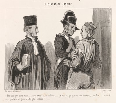 Min kjære hva vil du... av Honoré Daumier