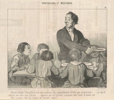 Herr Adolphe Chamouillard, du vil derfor vise deg selv... av Honoré Daumier