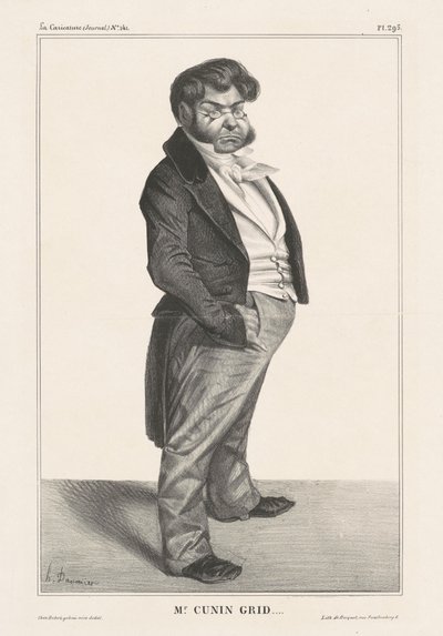 Dø. Sunin Grid...(Sunin-Garidine) av Honoré Daumier
