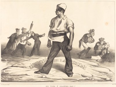Ikke rot med det!! av Honoré Daumier