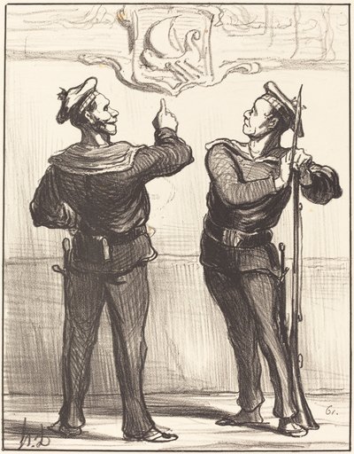 Vi hadde aldri gjettet... av Honoré Daumier